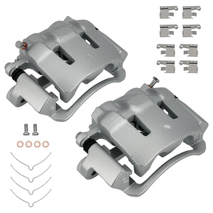 Brake Caliper Set Front Left Right for Ford Excursion F-250 F-350 (2000–2005) NM1VCU, 18-B4791, 18-P4791