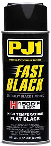 Hi-Temperature Exhaust System Paint for PJ1 16-HIT (11 Oz, Flat Black)