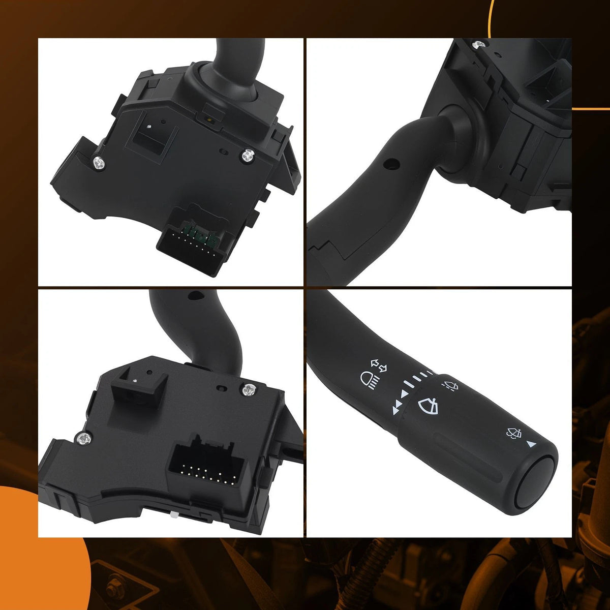Turn Signal Windshield Wiper Switch for Lincoln MKZ/MKS (2007–2012) QCRP2H, 6E5Z13K359AA, 6E5Z13K359AB