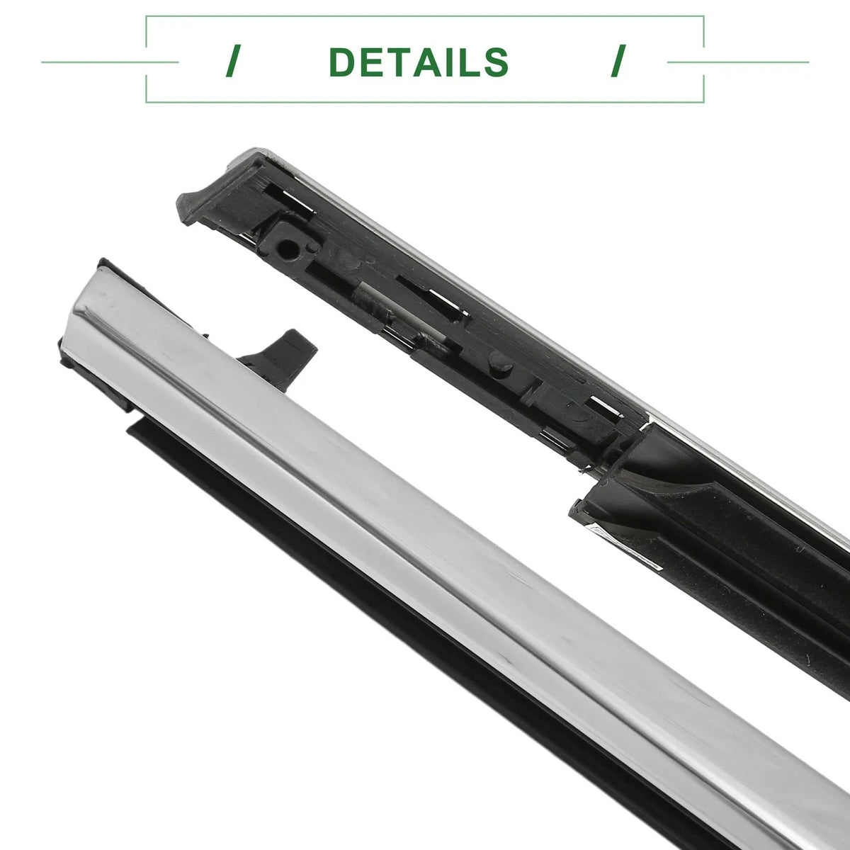 2 x Rear Weatherstrip Window Seal for Honda Accord (No. 72910SDAA01)