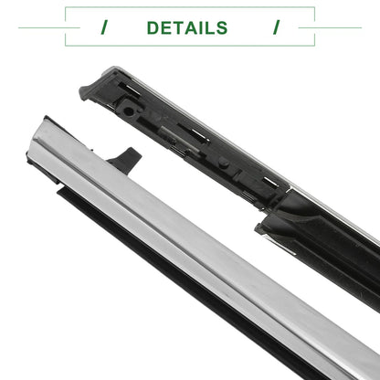 2 x Rear Weatherstrip Window Seal for Honda Accord (No. 72910SDAA01)