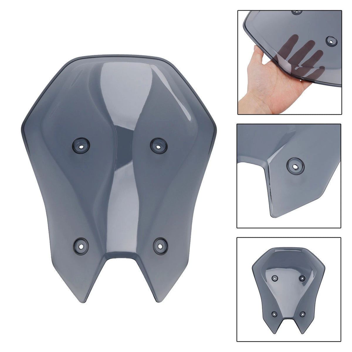 ABS Plastic Windshield for Kawasaki Z900 (2025) WIN-K283-Gray