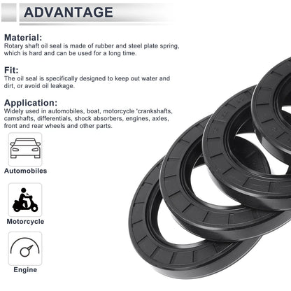 Set of 5 Oil Seal Rotary Shaft Seal 60x90x12mm for Various Models