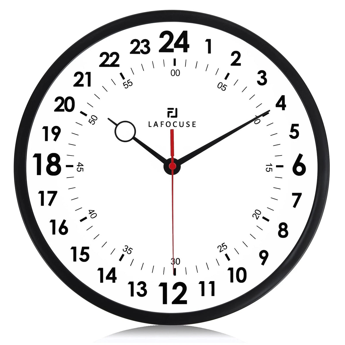 12 Inch Silent Wall Clock for Lafocuse (No Part Numbers)