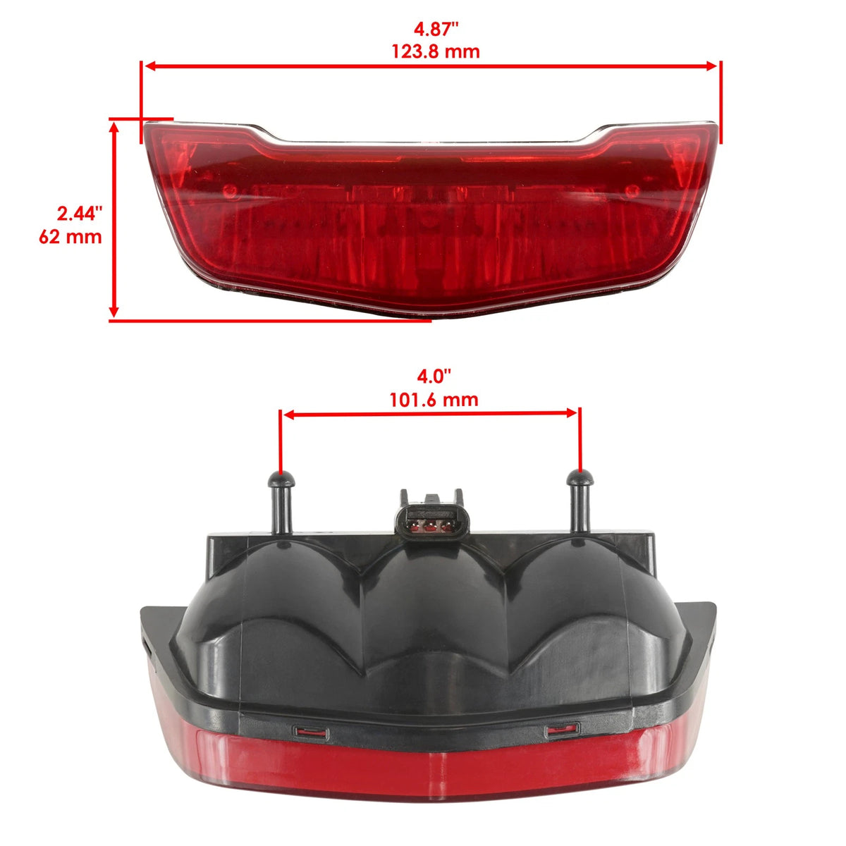 Rear Brake Taillight Assembly for Honda (33700-HP5-A50, 33700-HP5-600, 33700-HP5-601)