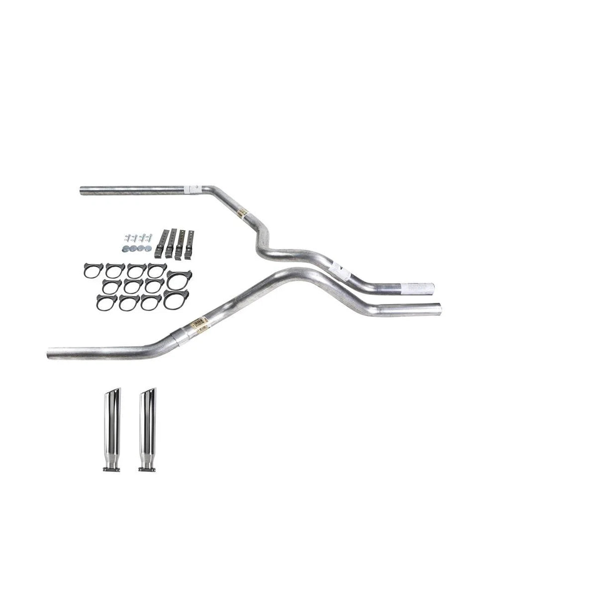 Dual Exhaust Pipe 2.5" for Ram (1994–2001) No Muffler RC Tip