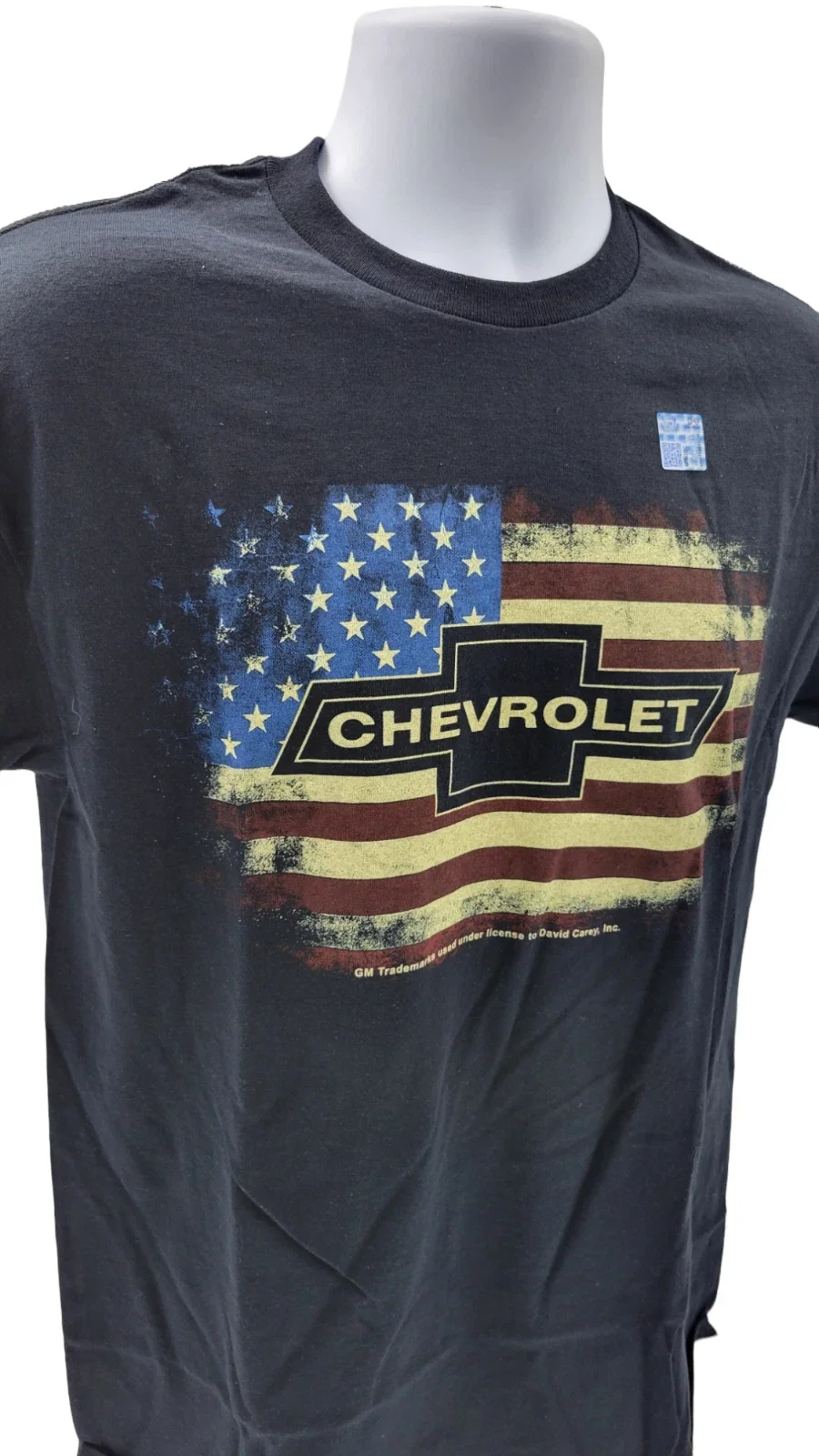 Replacement Black T-Shirt with Chevrolet Bowtie Emblem for Chevrolet Owners (2020–2026)