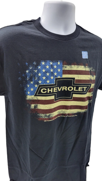 Replacement Black T-Shirt with Chevrolet Bowtie Emblem for Chevrolet Owners (2020–2026)