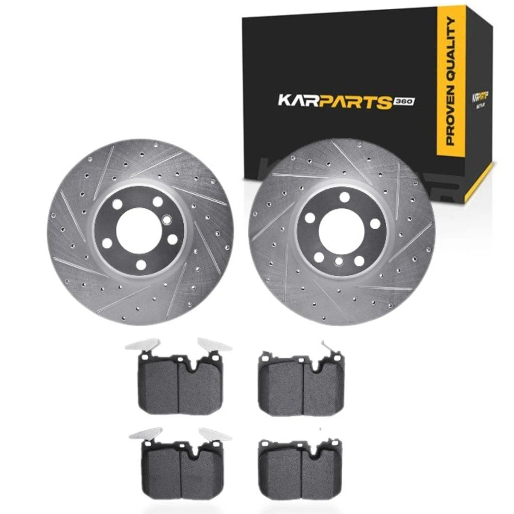 Rotor Set for BMW 328d xDrive (2014–2018) ALX-PAU-DF-7612-31092-CLA11