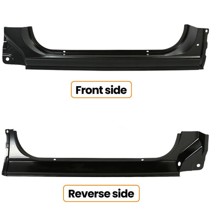 Set of 4 Chrome Bumpers for Chevy GMC C/K Pickup (1973–1987)
