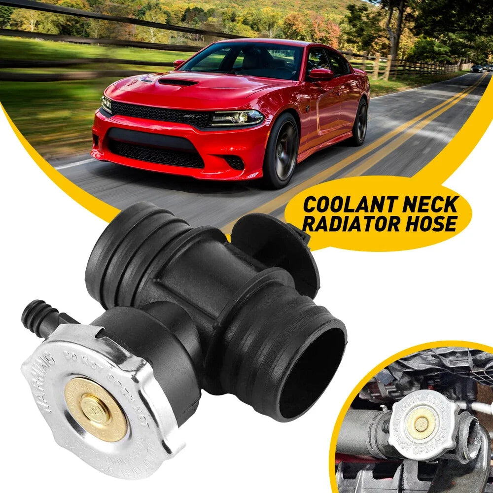 Radiator Coolant Connector Hose & Cap for Dodge Caliber/Avenger (2007–2012) 52028974AA