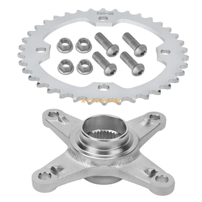 Rear Axle Sprocket Hub Holder for Yamaha YFZ450 (2004–2013), Raptor 700 (2006–2024)