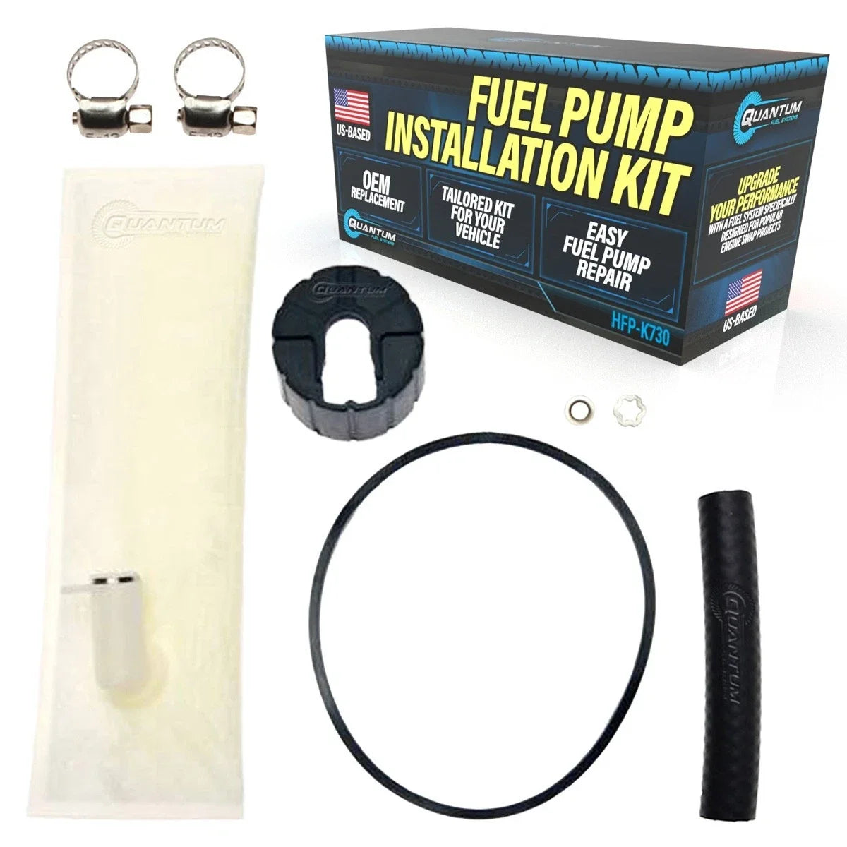 Walbro GSS341 Installation Kit for Ford Probe GT Mazda MX-6 (1993–1997)