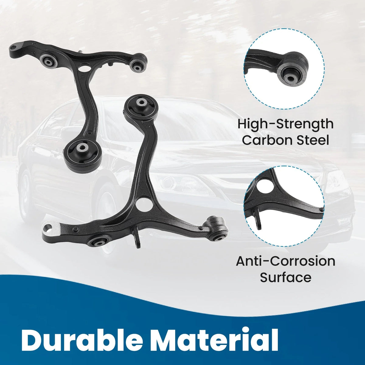 Set of 12 Control Arms for Honda Accord 2008–2012 2.4L 3.5L