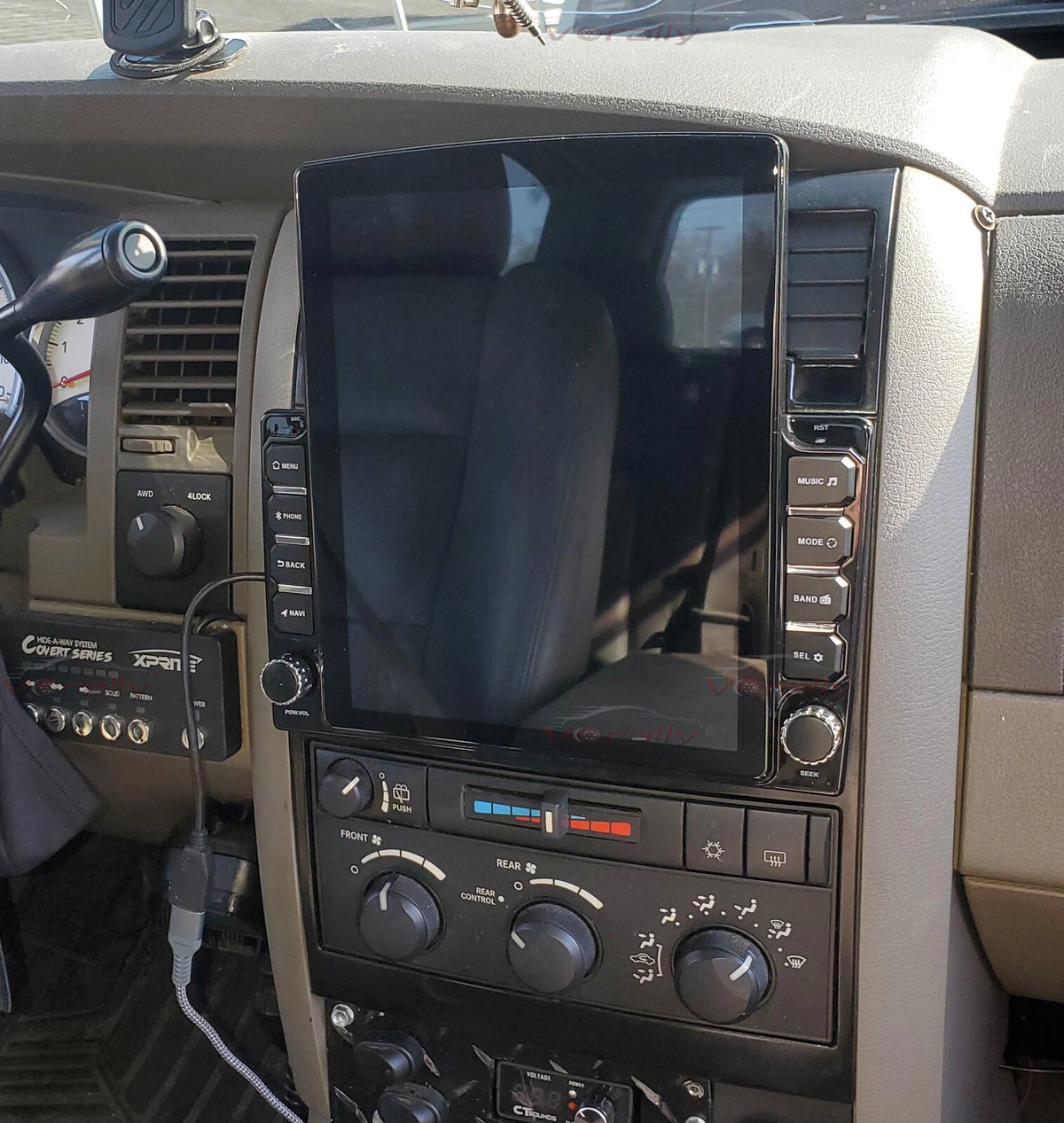 9.7" Stereo Radio GPS Apple CarPlay Android for Dodge Durango (2004–2009) 8WK6D