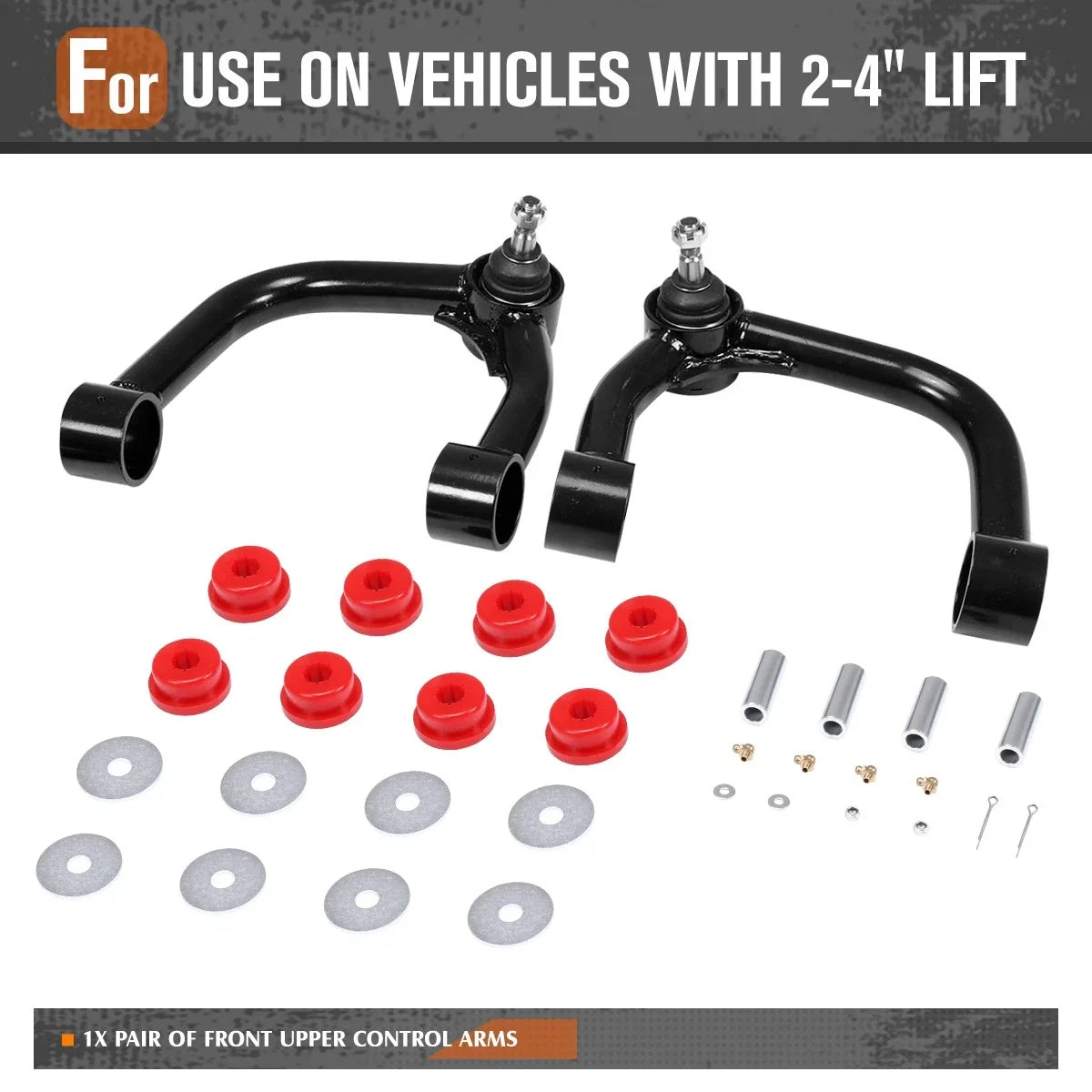 J2 2" Lift Front Upper Control Arms for Lexus GX460 GX470 4Runner Fj Cruiser (2003–2023)
