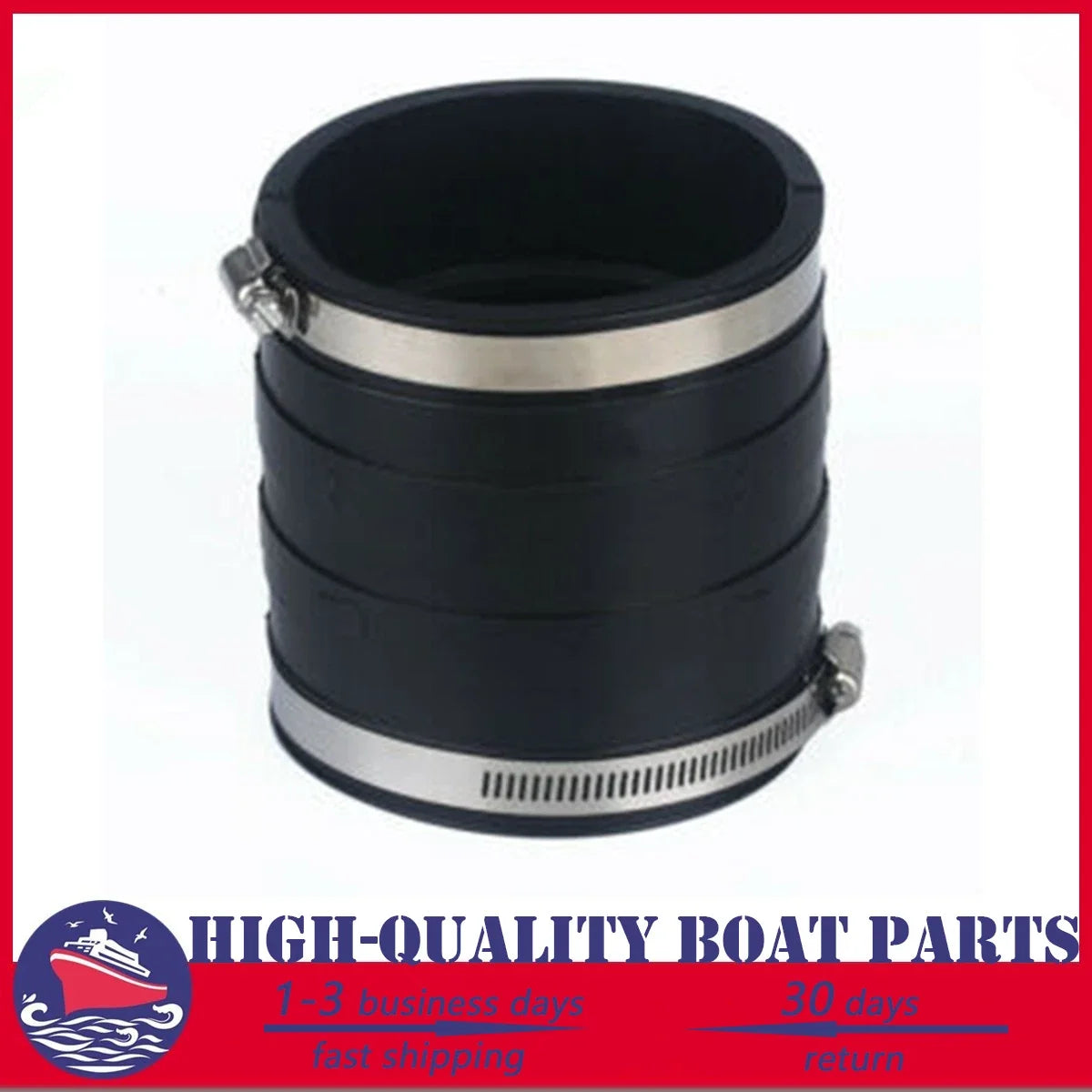 Upper Exhaust Bellows & Hose for OMC Volvo Cobra (1990–1995) 3852696 0913405 18-2779