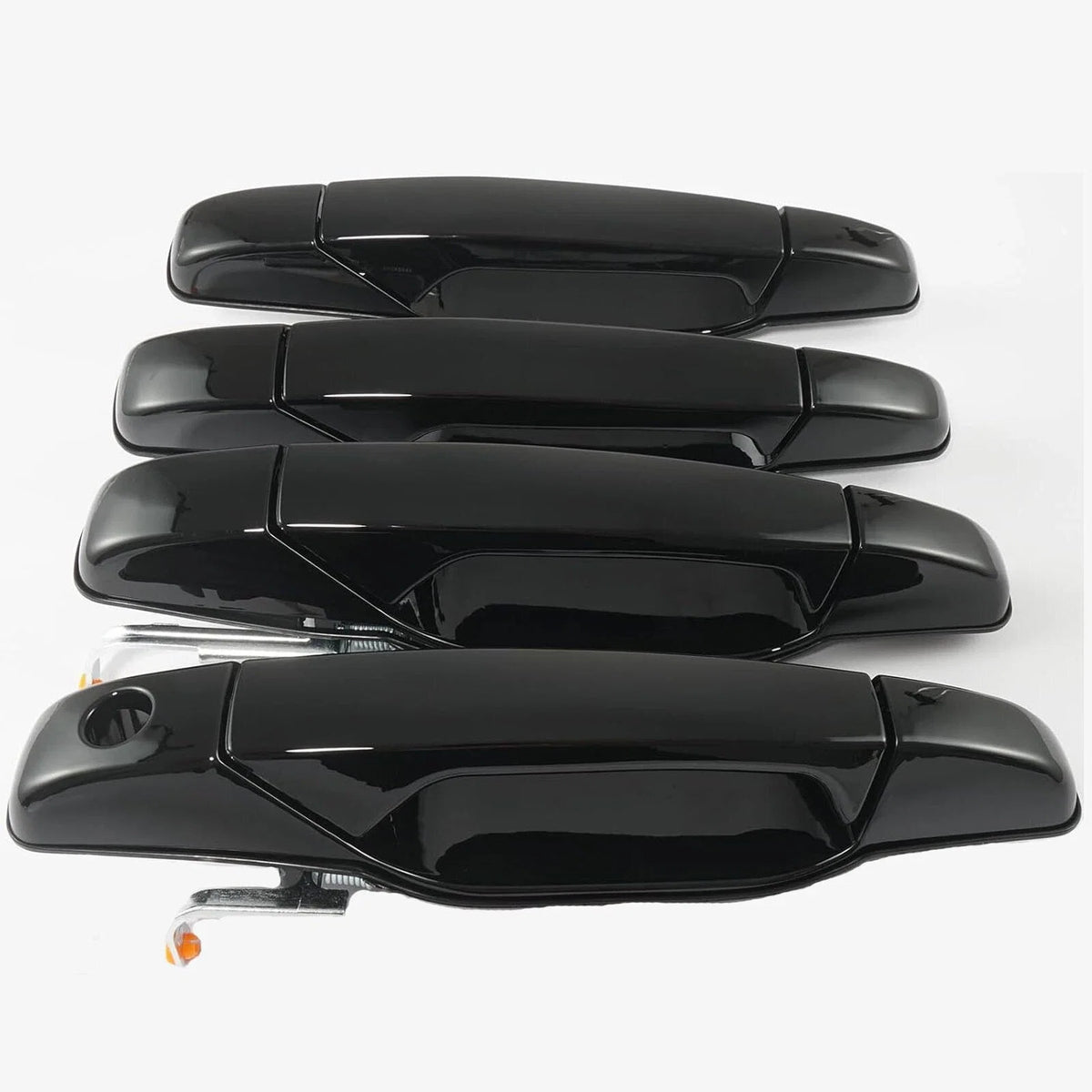 Gloss Black Exterior Door Handles for Chevrolet Avalanche (2007–2009)
