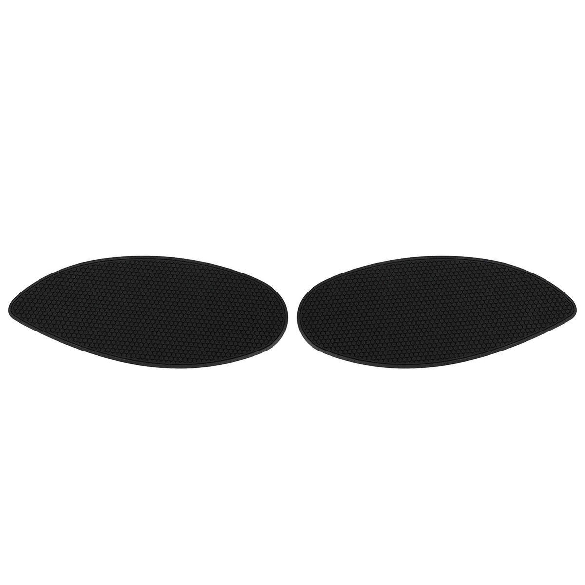 2X Tank Traction Grip Pads Black for Aprilia RS 660 / Tuono 660 (2021–2022)