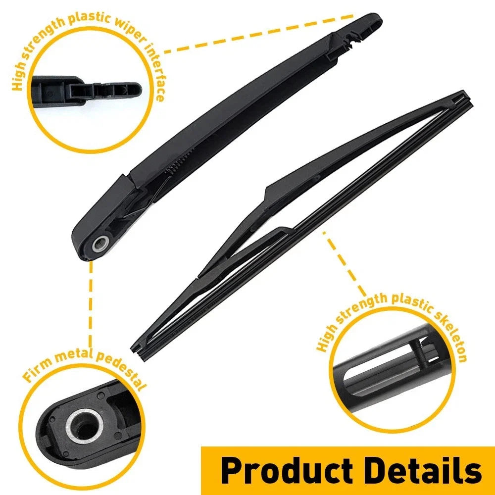 Rear Wiper & Arm Blade Set for Nissan Rogue (2008–2013)