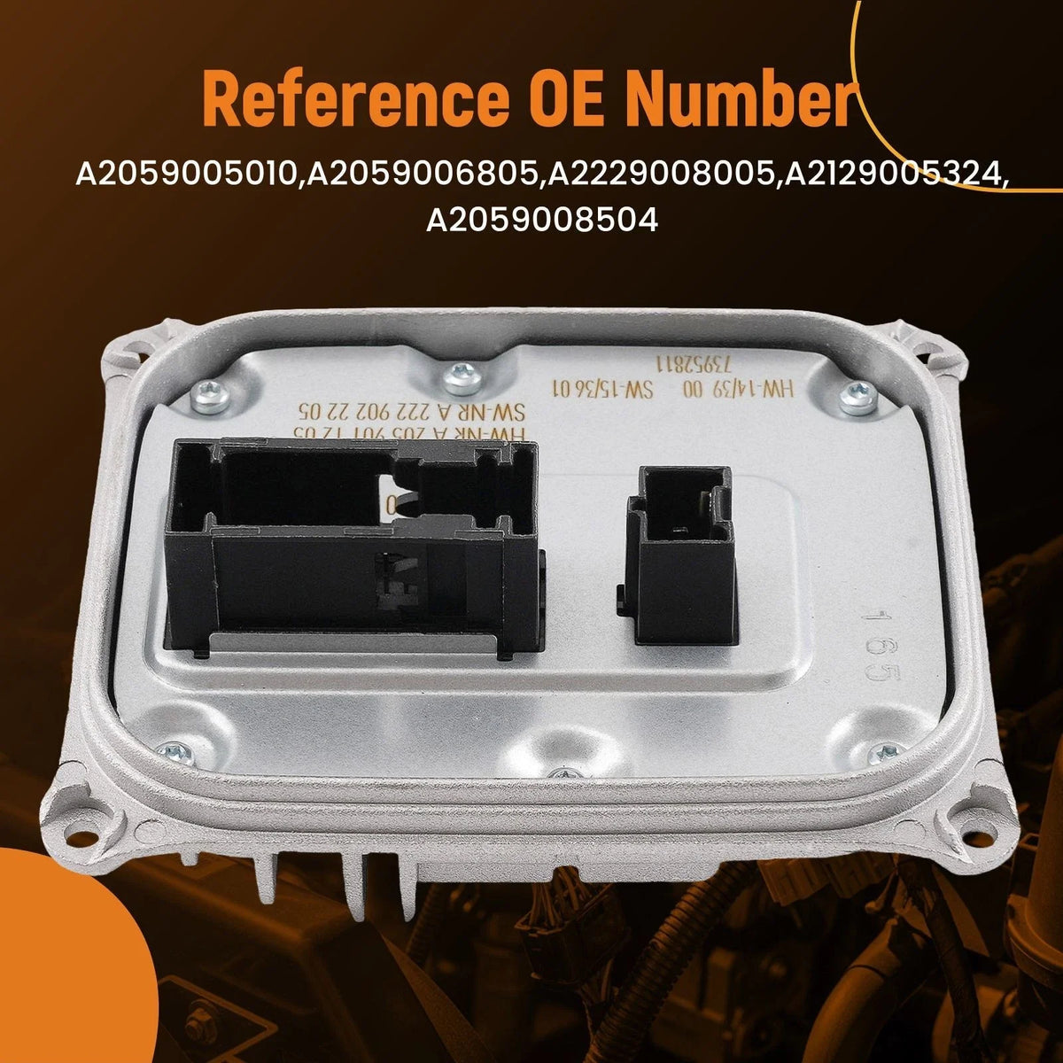 LED Ballast Unit Control Module for Mercedes-Benz W205 (2015–2018) A2059005010