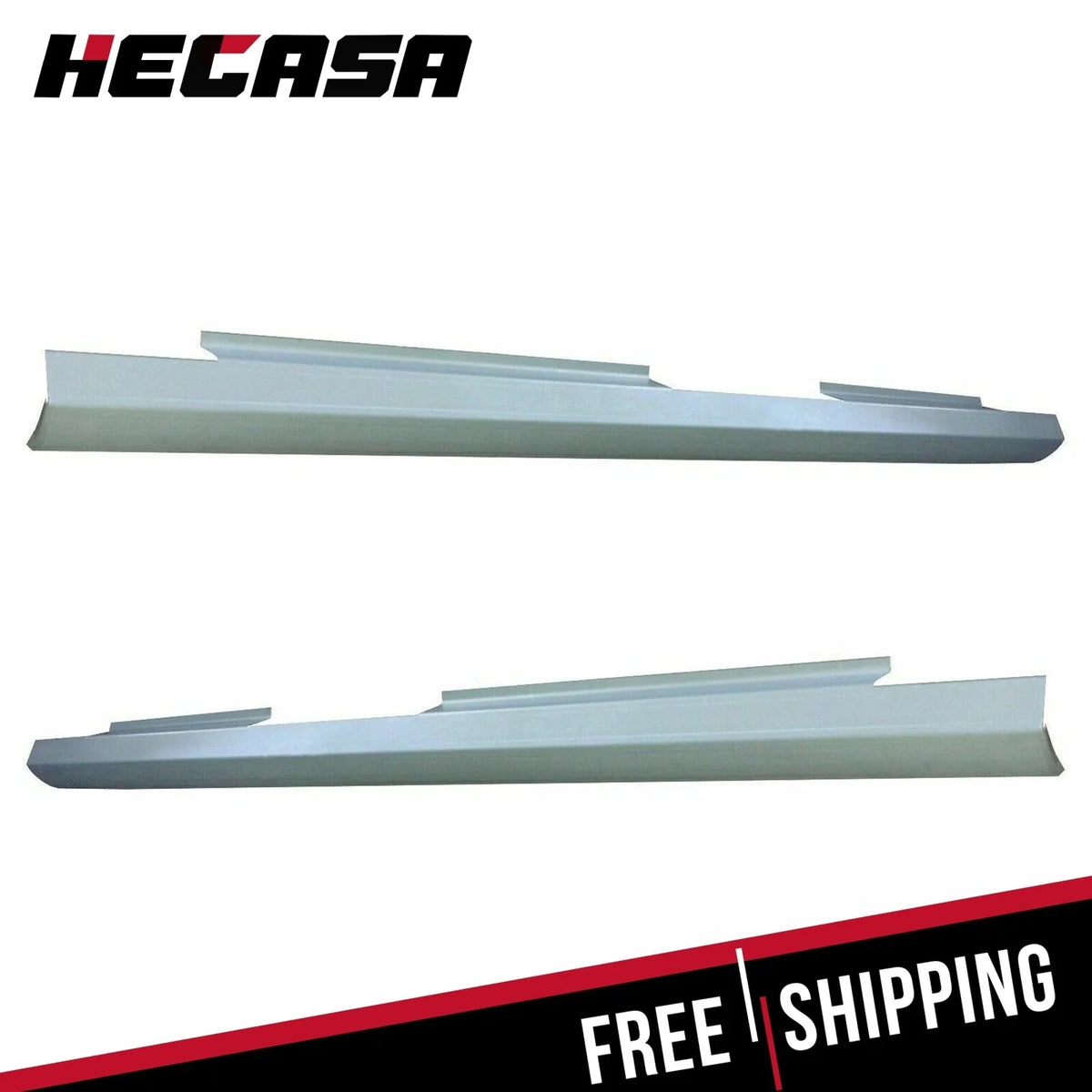 Set of 2 Outer Rocker Panels for Chevy GMC C1500 K1500 Suburban (1992–1999)
