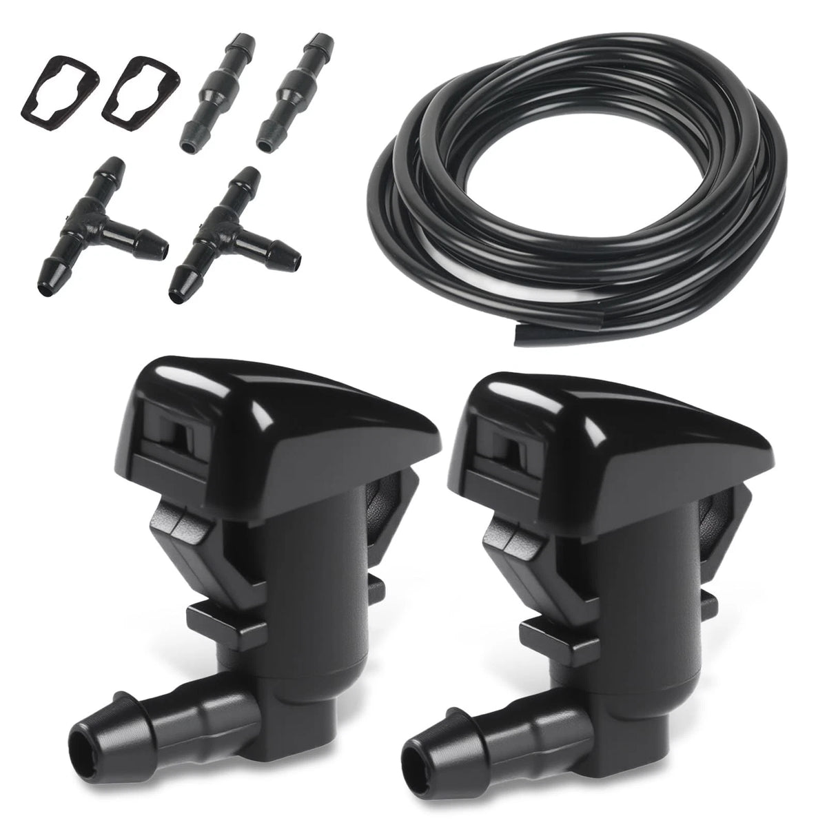 Windshield Washer Nozzle Kit for Ford Focus, Edge, Lincoln MKX (2007–2011)