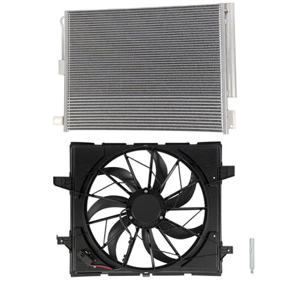 A/C Condenser for Jeep Grand Cherokee Dodge Durango (2011–2020) 18067785, 3893, CN3893PFXC