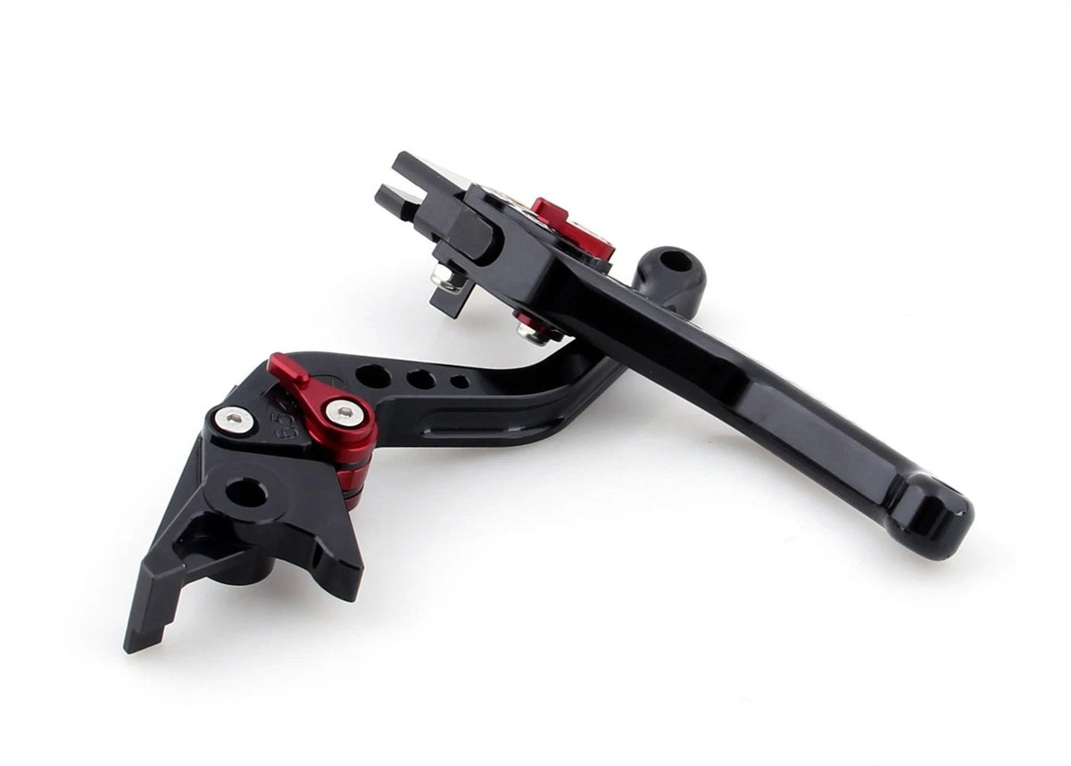 Short Brake Clutch Levers for Kawasaki ZX10R ZX6R Z1000 (2006–2014) M543-S035-Black