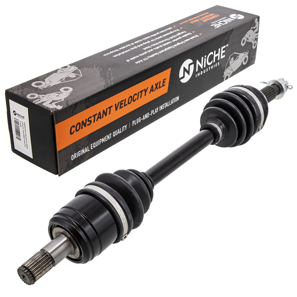 Front Right CV Axle Drive Shaft for Honda Foreman 400 (1995–2004) 42250-HM7-A41, 519-KCA2368X