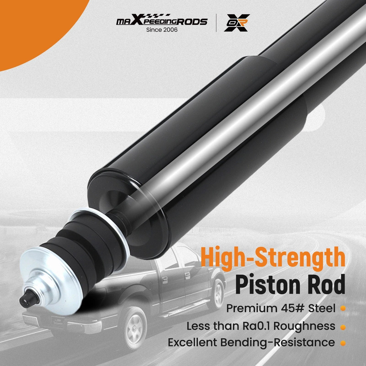 2X Front Shock Absorbers for Mazda B4000 (1998–2004) 37153