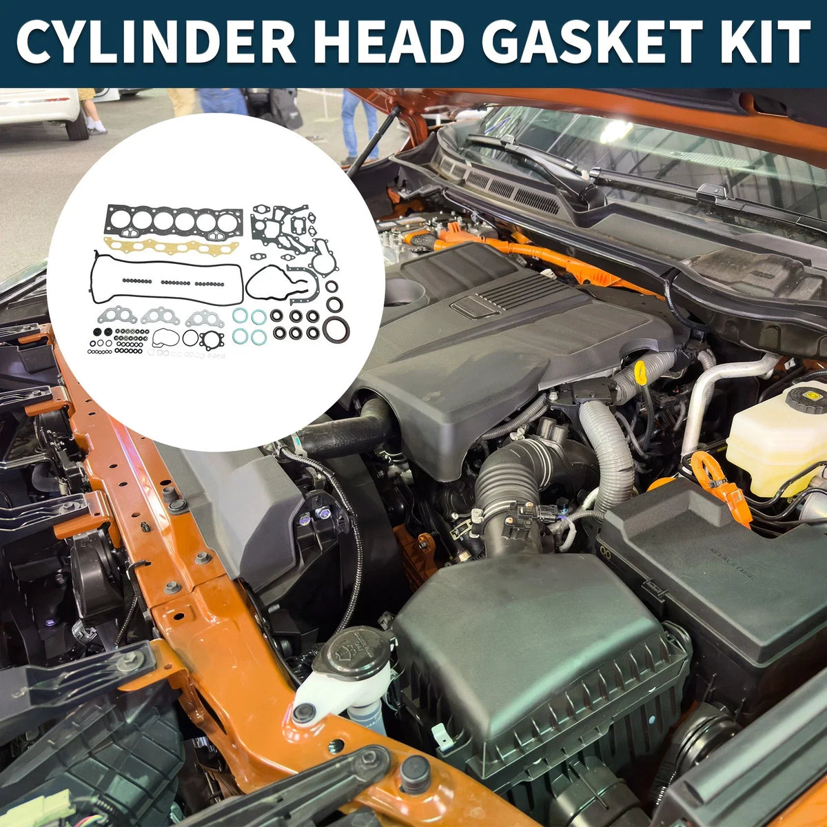 Cylinder Head Gasket Kit No. 411170061 for Toyota 1GFE (1 Set)