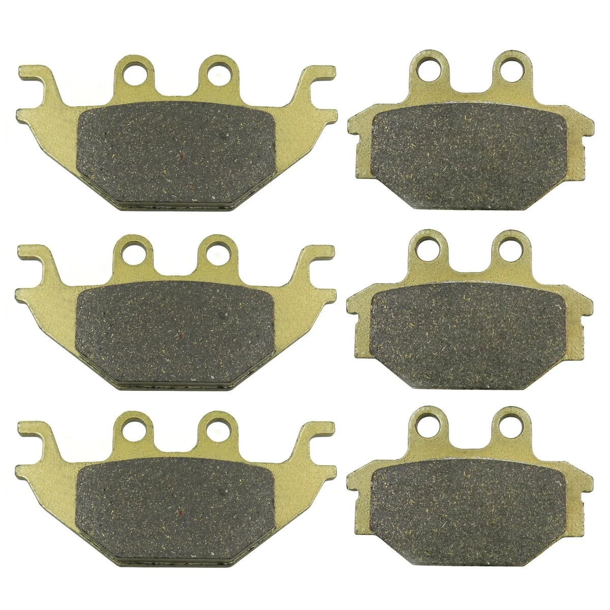 2X FA377 Front Rear Brake Pads for Kawasaki KVF 300 2X4 Brute Force (2012–2017)