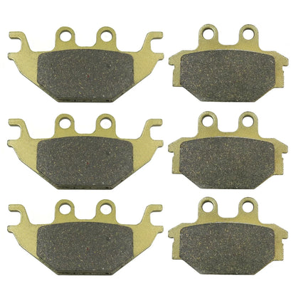 2X FA377 Front Rear Brake Pads for Kawasaki KVF 300 2X4 Brute Force (2012–2017)