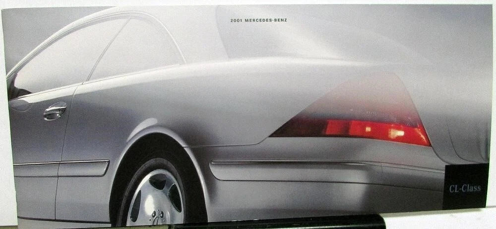 Mercedes-Benz CL-Class Sales Brochure (2001)