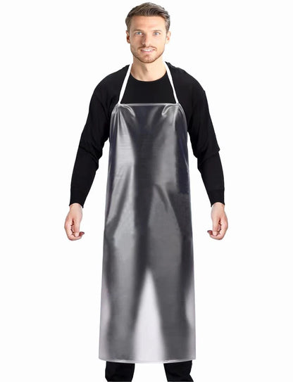 Waterproof Plastic Apron for Kitchen Dishes (1 Pack)