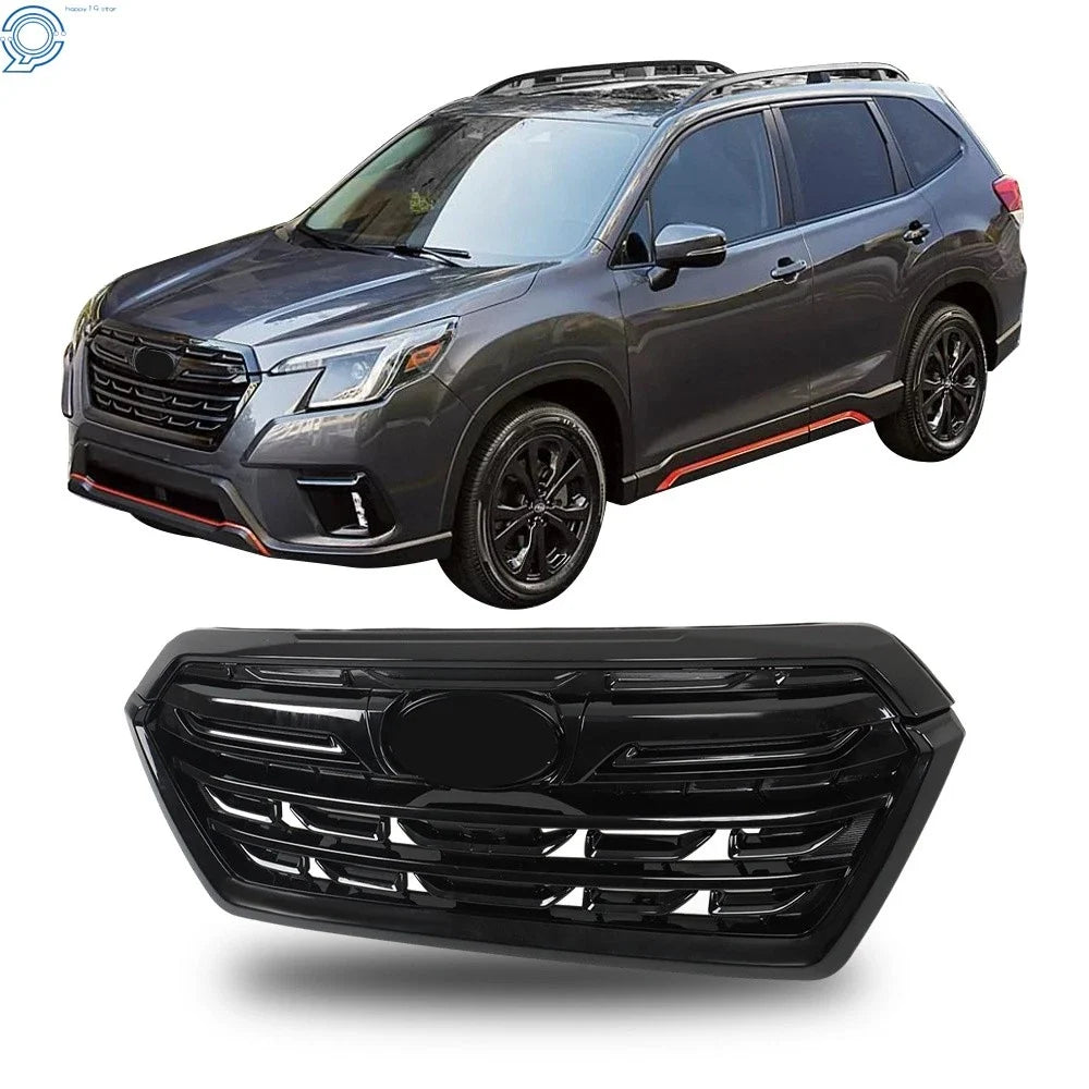Front Bumper Upper Grille Gloss Black 91121SJ440 for Subaru Forester (2022–2024)