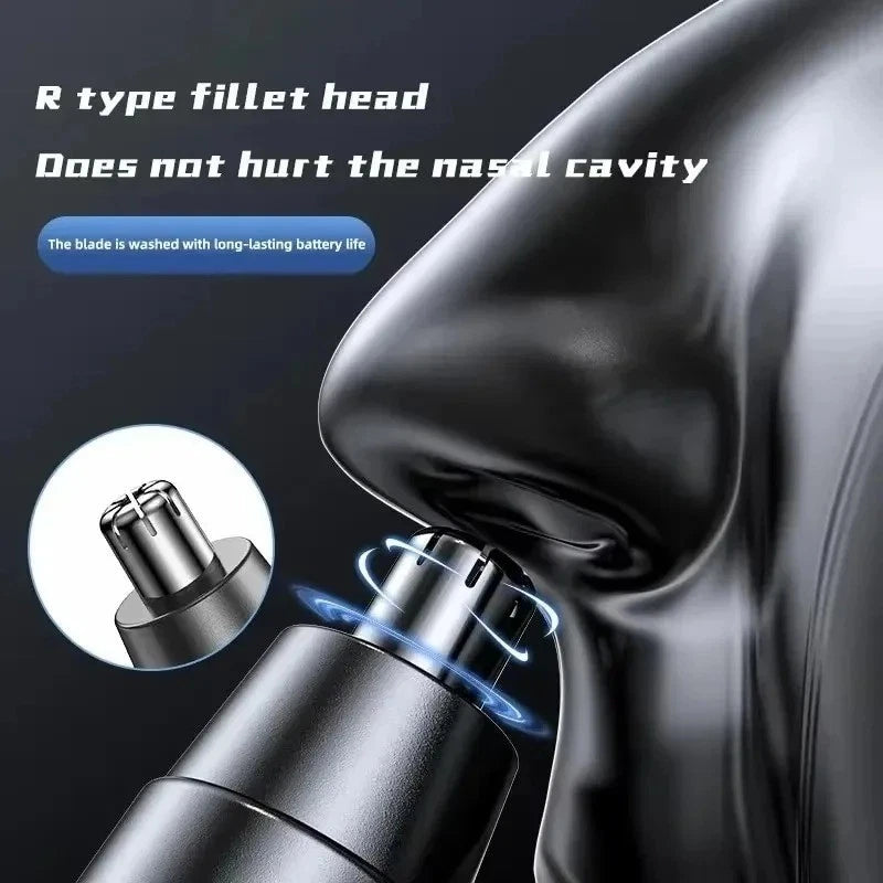 Nose Ear Face Neck Eyebrow Hair Mustache Beard Trimmer Clipper