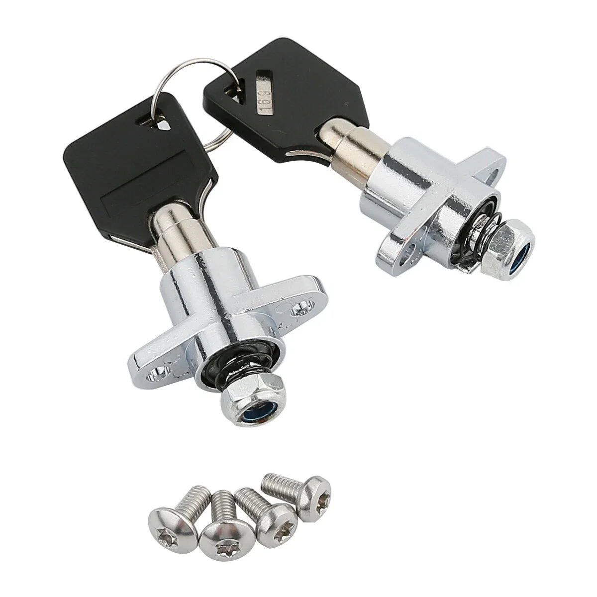 2X Hard Saddlebag Lock Key for Harley Touring FLHR FLTR FLHX FLHT (2014–2023)