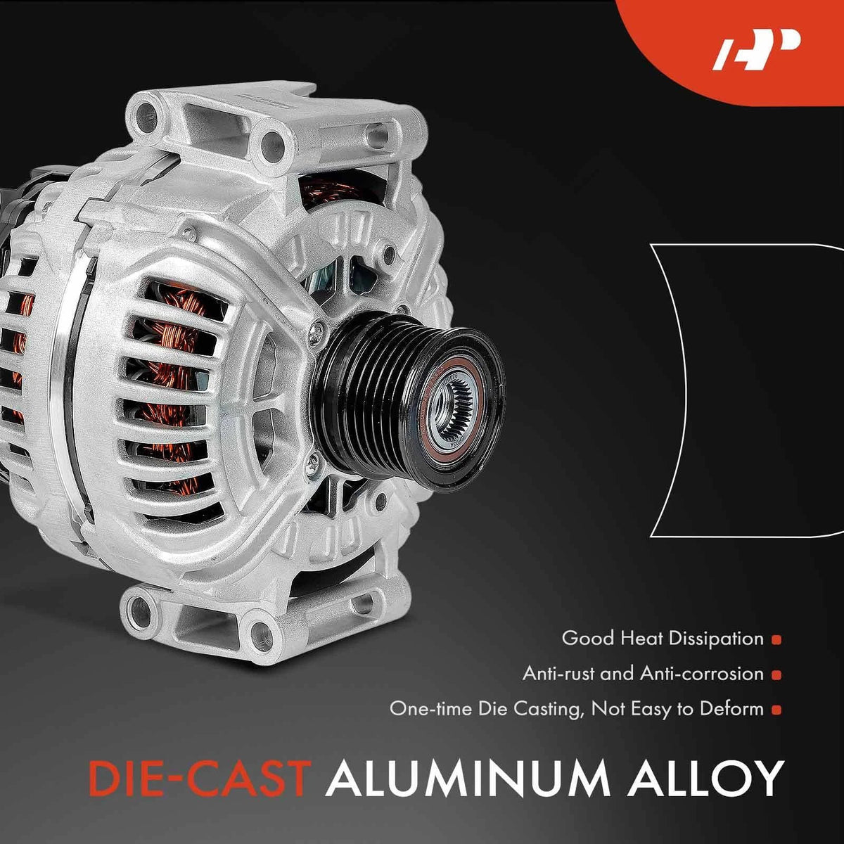 Alternator for Dodge Freightliner Sprinter (2004–2006) 200A L5 2.7L