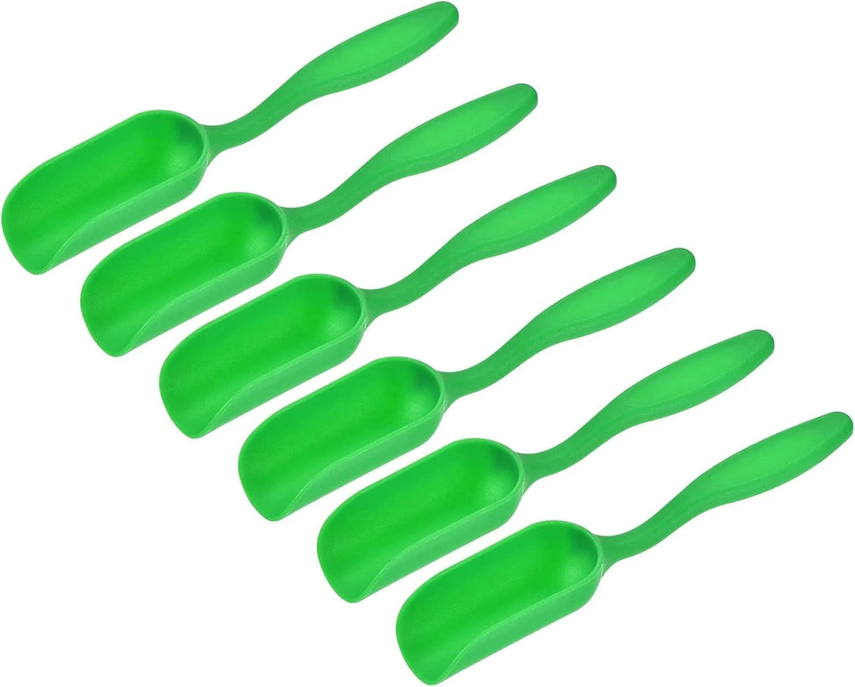 Set of 6 Mini Soil Scoops for Gardening (5.7 Inch)