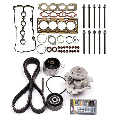 Head Gasket Set, Timing Belt Kit, Water Pump, Tensioner for Chevrolet Aveo (2009–2011)