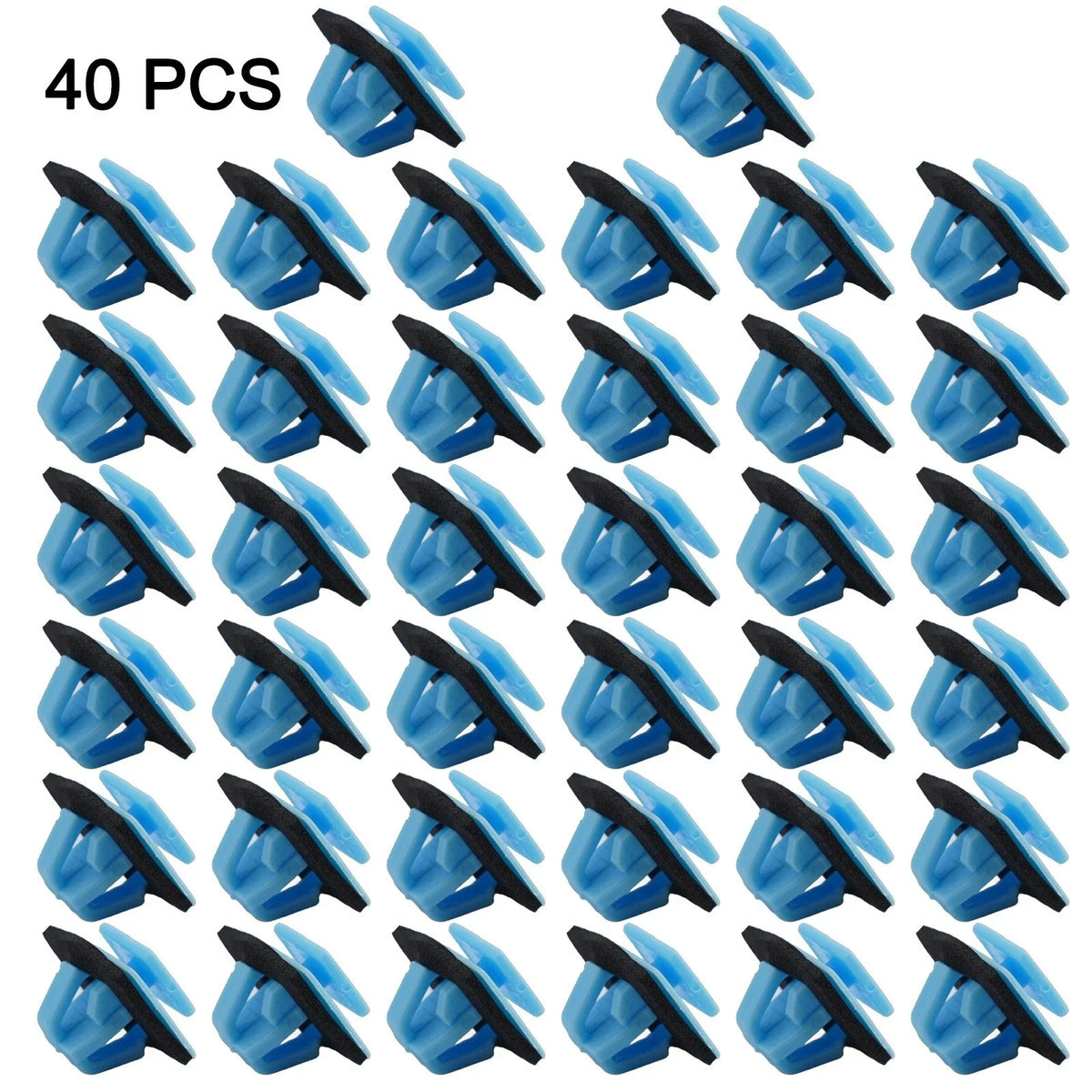 40pcs Body Side Molding Clip Set for Hyundai Santa Fe, Kia Sportage