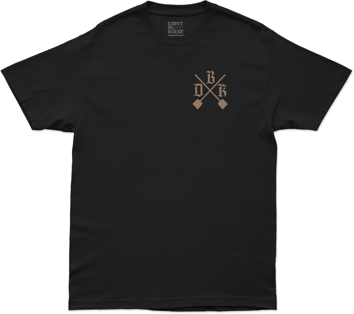 Camo Shovels Tee for DBK (AT-CAMOSHOVEL-S) - Small - Black