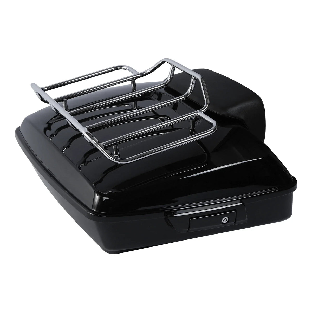 Chopped Trunk Backrest Mount Rack for Harley Street Electra Glide (2014–2026)