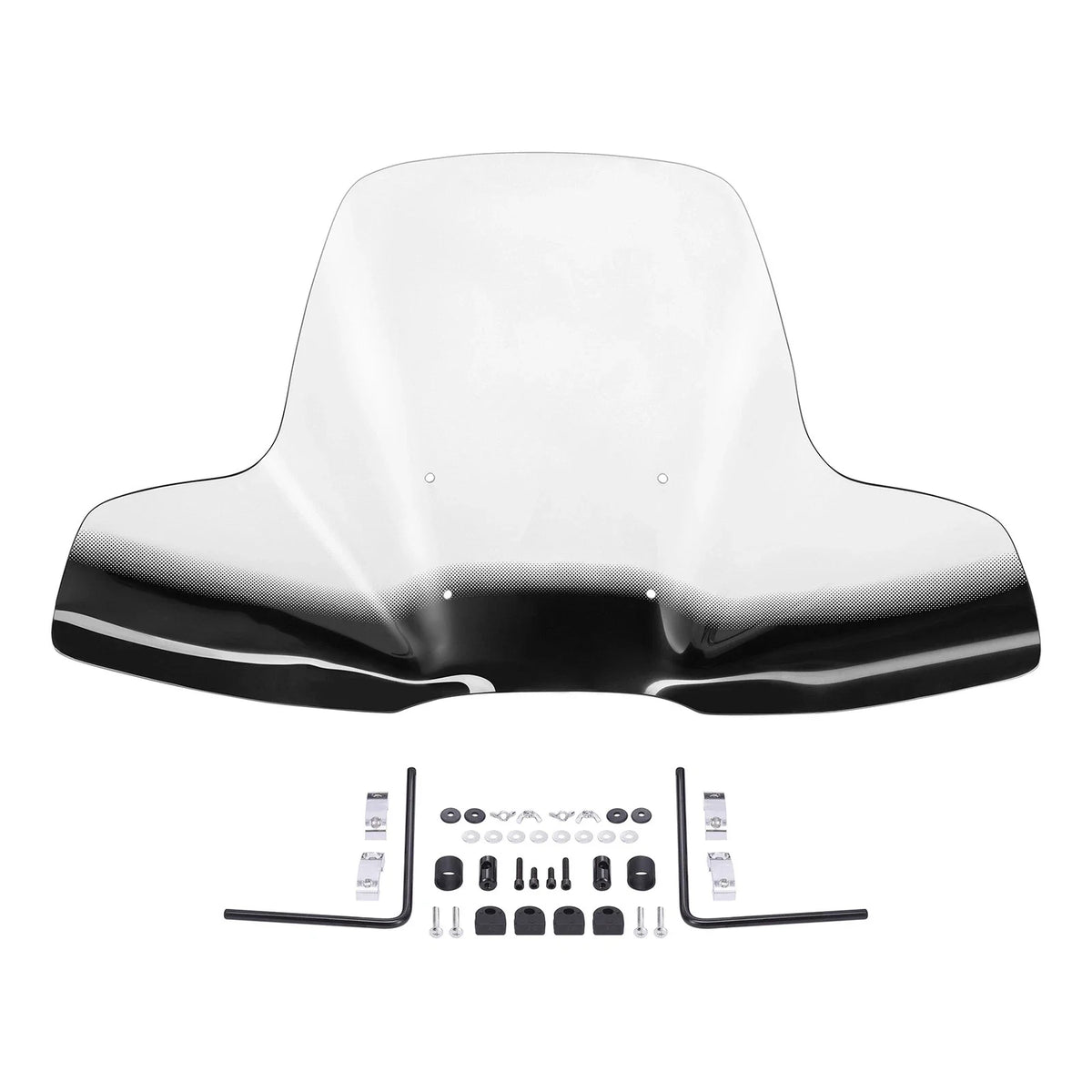 2-Tone ATV Windshield for Polaris Arctic Cat Can-Am Fourtrax Grizzly