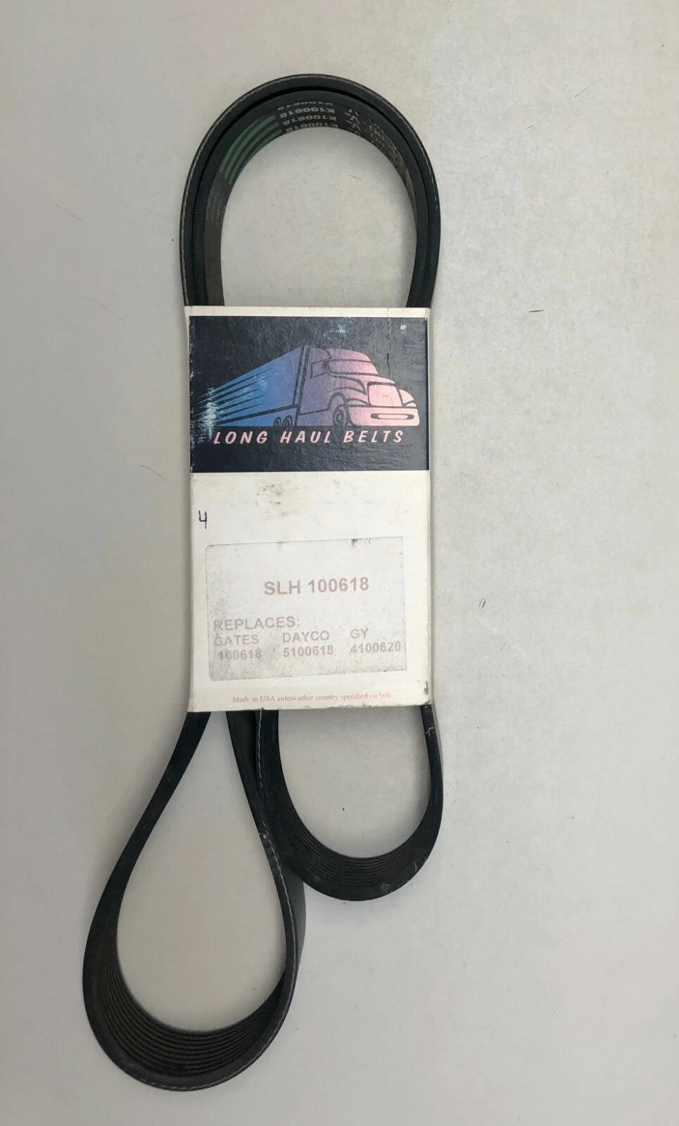 Long Haul Belt for Long Haul Trucks (100618, 5100618, 4100620, SLH100618)
