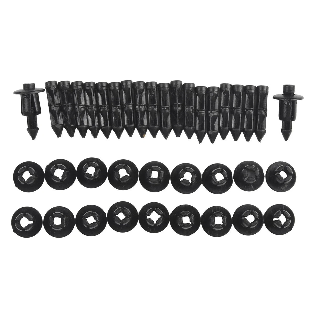 20PCS 6mm Plastic Rivet Clips for Suzuki Kawasaki (All Years)