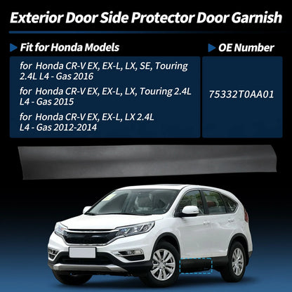 Front Left Door Lower Trim Garnish for Honda CR-V 2.4L (2012–2016) No.75332T0AA01