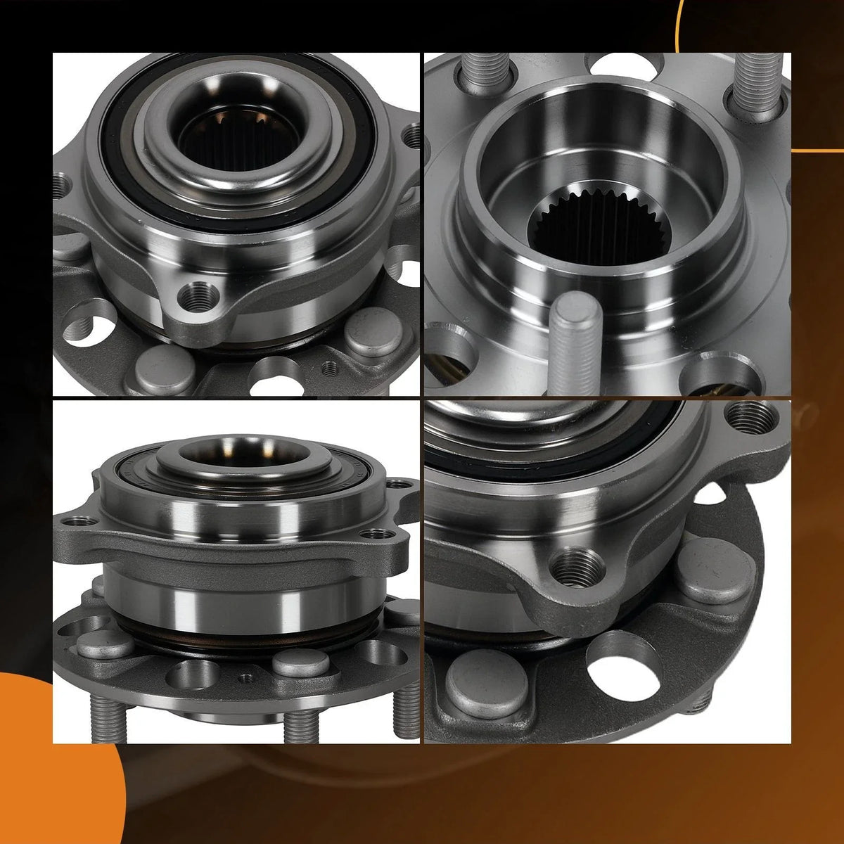 Rear Wheel Bearing Assembly for KIA Sorento AWD (2016–2020) 513409 5 Studs